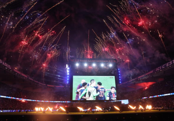 La finale de la Ligue des Champions sera de nouveau retransmise au Parc des Princes / Image: @LeParisien