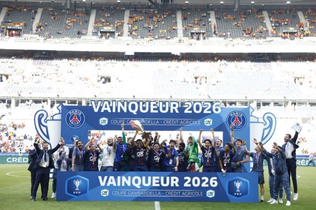Les Titis remportent leur deuxième Coupe Gambardella, 35 après la première - Image: @psg
