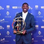 Ousmane Dembélé sacré meilleur joueur de la saison aux trophées UNFP