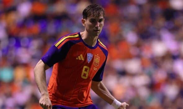 Fabián Ruiz avec l'Espagne - Crédit : PSG.fr