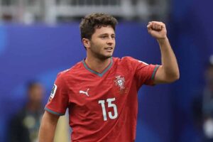 João Neves buteur avec le Portugal