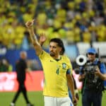 Marquinhos avec le Brésil - Crédit : Icon Sport