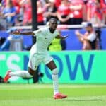 Ousmane Dembélé auteur d'un triplé avec l'Équipe de France - Crédit : Icon Sport