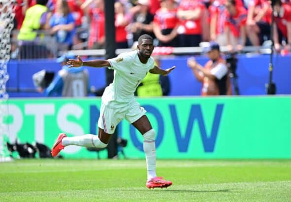 Ousmane Dembélé auteur d'un triplé avec l'Équipe de France - Crédit : Icon Sport