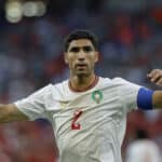 Achraf Hakimi avec le Maroc - Crédit : LMPSG