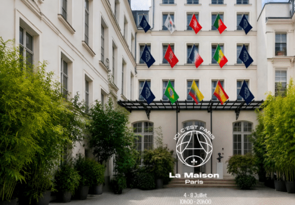 Le pop-up store ouvrira du 4 au 8 juillet dans le 8e arrondissement de Paris. Image: @psg