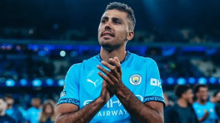 Rodri avec Manchester City - Crédit : mancity.com