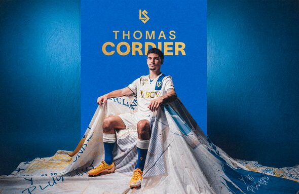 Thomas Cordier rejoint le FC Lausanne-Sport !