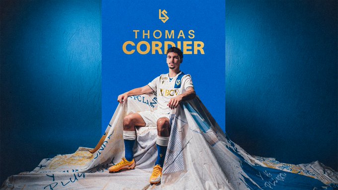 Thomas Cordier rejoint le FC Lausanne-Sport !