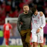 Ferran Torres et Luis Enrique
