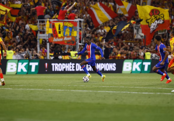 Ousmane Dembélé à Bollaert