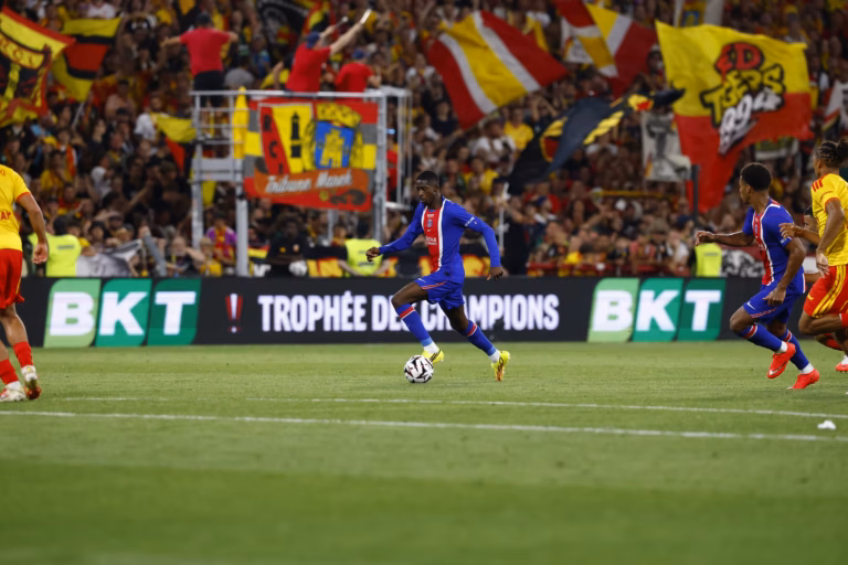 Ousmane Dembélé à Bollaert