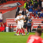 Marquinhos buteur sur la pelouse du LOSC