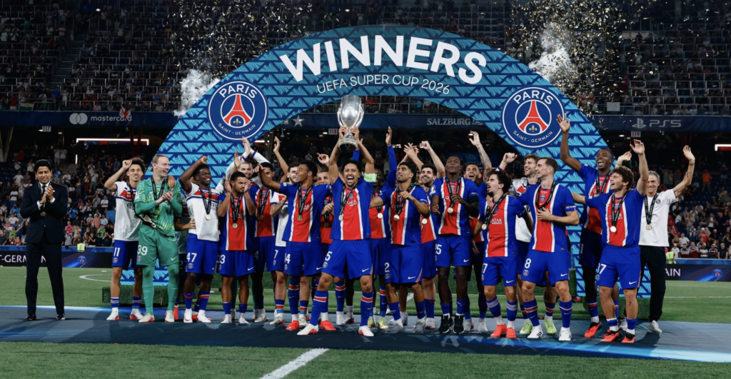 Paris vainqueur de la Supercoupe d'Europe