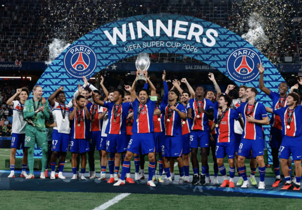 Paris vainqueur de la Supercoupe d'Europe