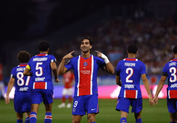 Ferran donne la victoire à Paris face à Brest
