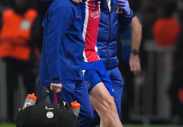 Rupture des ligaments croisés redoutée pour Khvicha Kvaratskhelia